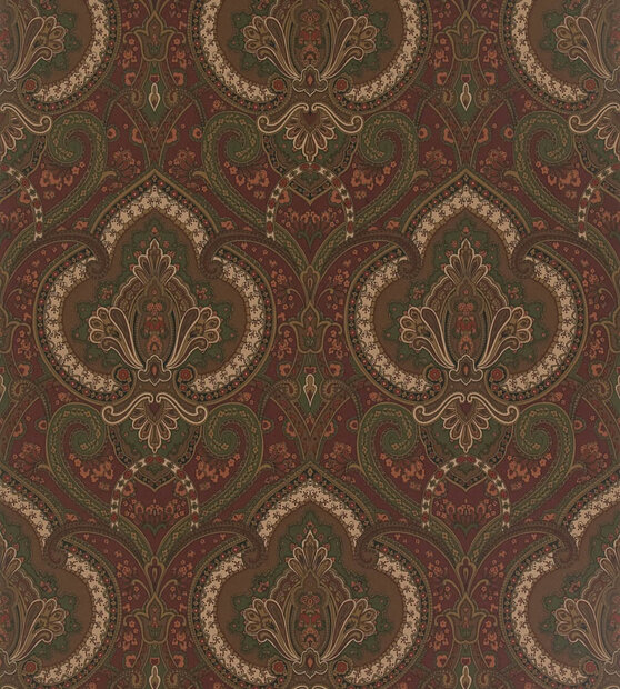 Behang Ralph Lauren Castlehead Paisley PRL037-02 Chestnut Luxury By Nature