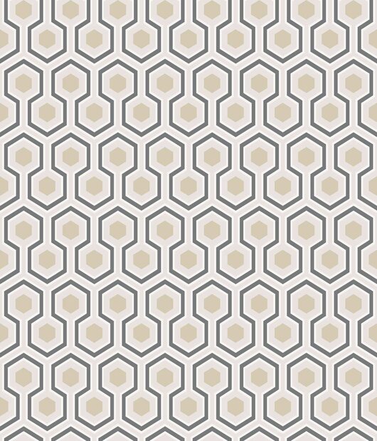 Cole and Son Hicks Hexagon 95/3016 behang Luxury By Nature