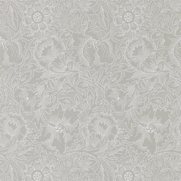 Behang Morris &amp; Co. Pure Poppy 216032 - Pure Morris collectie Luxury By Nature