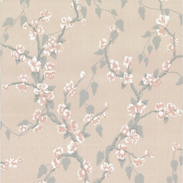 Behang Little Greene Sakura Petal - Archive Trails Collectie Luxury By Nature