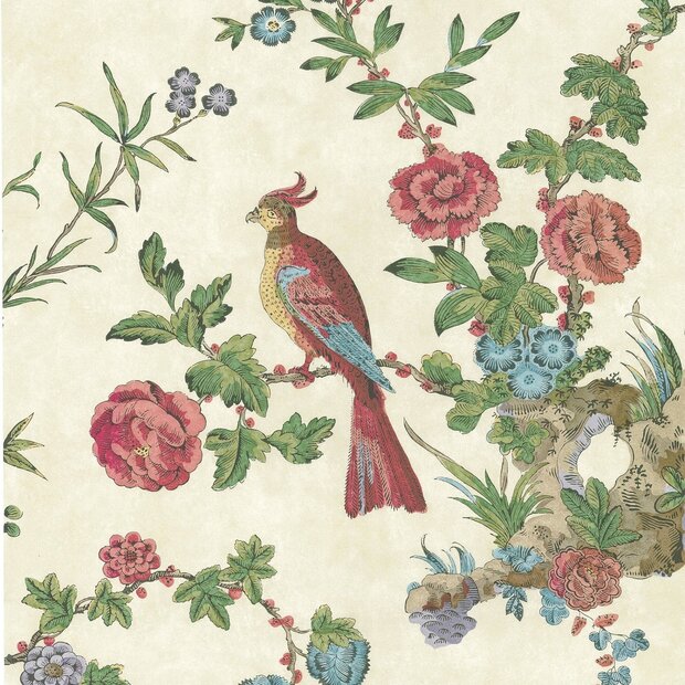 Behang Little Greene Darwin Provence - Archive Trails Collectie Luxury By Nature