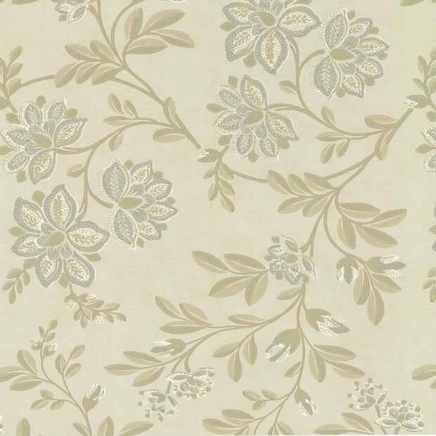 Behang Little Greene Vine Rouge Archive Trails Collectie Luxury By Nature