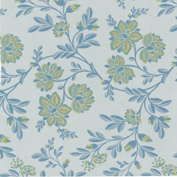 Behang Little Greene Stitch Loch - Archive Trails Collectie Luxury By Nature