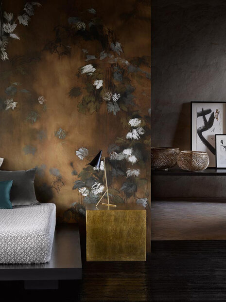 Behang LIZZO Foglie di Vite Scene Di Interni Luxury BY Nature 3