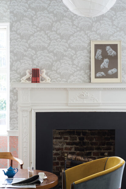 Behang Farrow &amp; Ball Hornbeam BP5002 sfeer Luxury By Nature