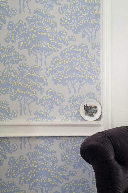 Behang Farrow &amp; Ball Hornbeam BP5006 sfeer Luxury By Nature