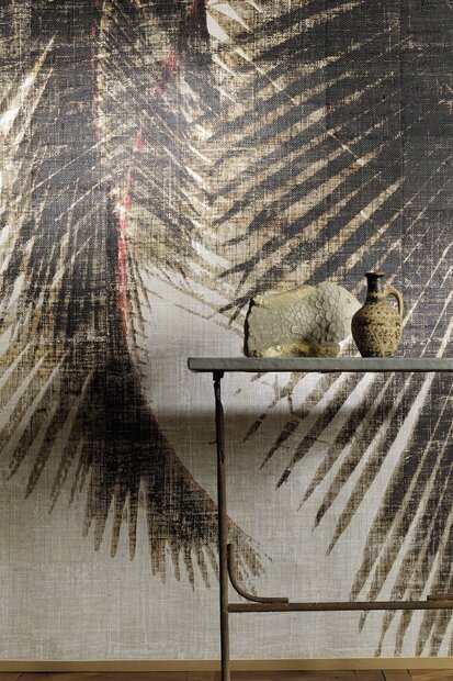 Behang ELITIS Cuba Libre VP_603_01 sfeer 3 - Raffia &amp; Madagascar Collectie Luxury By Nature