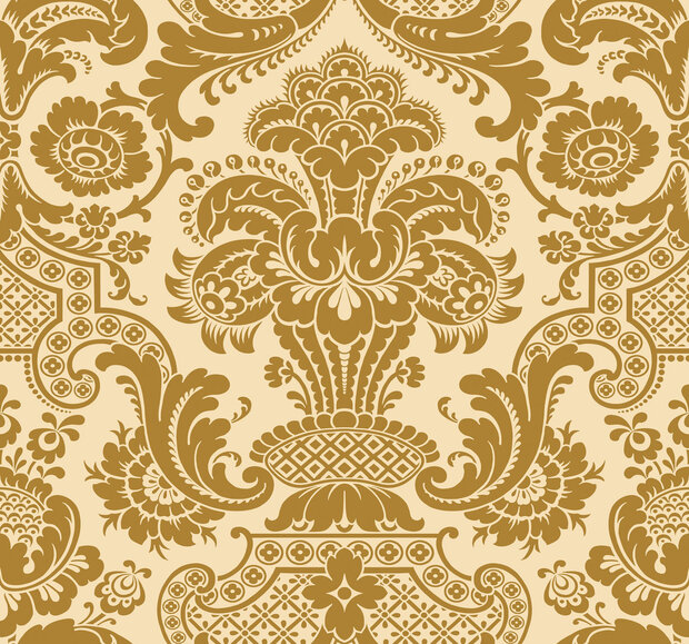 Behang Cole &amp; Son Carmen 108-2007 - Mariinsky Damask  Collectie Luxury By Nature