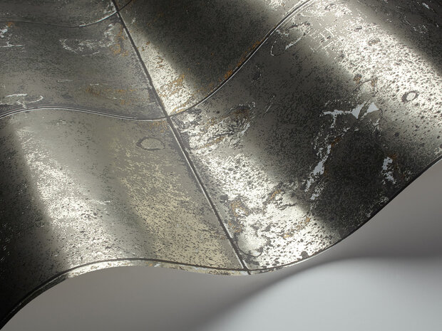 Behang Cole and Son Antique Mirror 92-2009 detail - Mariinsky Damask Collectie Luxury By Nature