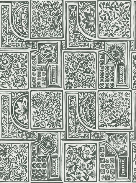 Behang Cole &amp; Son Bellini 108-9046 - Mariinsky Damask Collectie Luxury By Nature