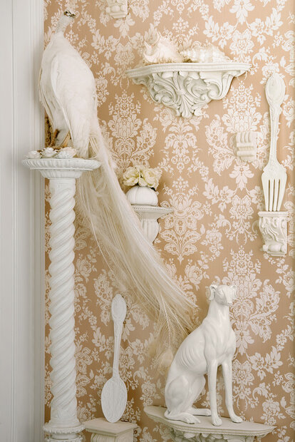 Behang Cole &amp; Son Giselle 108-5024 sfeer - Mariinsky Damask Collectie Luxury By Nature