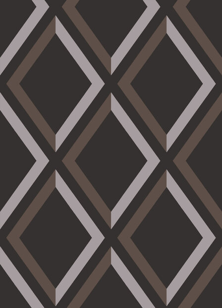 bruin met zwart en wit