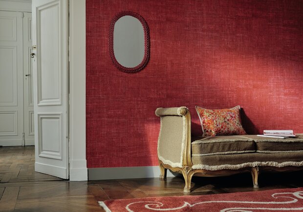 Behang ELITIS Raffia VP_601_30 sfeer - Raffia &amp; Madagascar Luxury By Nature