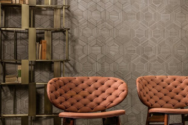 Behang ARTE Hive Ligna collectie Luxury By Nature sfeer 1