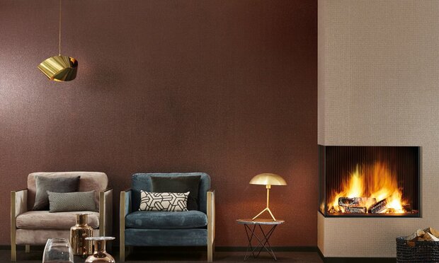 Behang ARTE GRA1 - Graphite Behangpapier Collectie Luxury By Nature sfeer 3