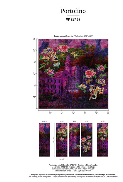 Behang Portofino ELITIS VP_857_01 patroon Talamone Collectie Luxury By Nature