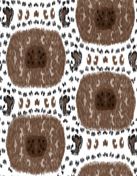 Gaston y Daniela Gran SOL behang GDW-5448-004 Librería luxury by nature ikat