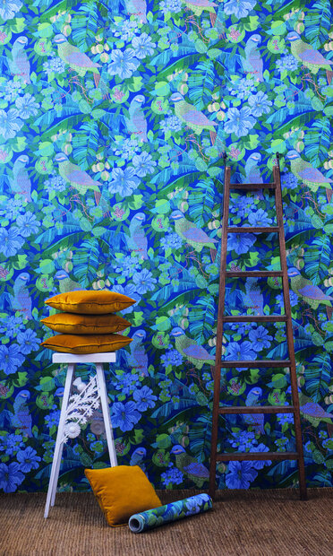 Gaston y Daniela Morris behang Librería GDW-5451-001 sfeer luxury by nature