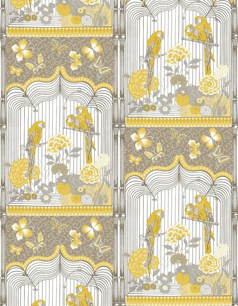 Gaston y Daniela behang Aviary Librería collectie behangpapier GDW-5452-001 luxury by nature