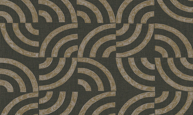 Arc 47513 tegelpatroon ronde vorm grijs groen 