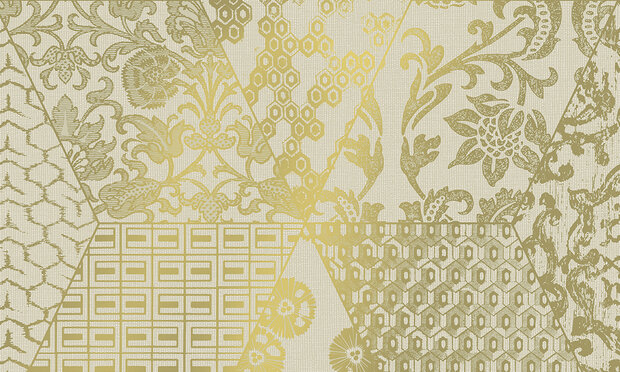 Patch 47562 &ndash; hoogglans metaalfolie licht goud Luxury by Nature