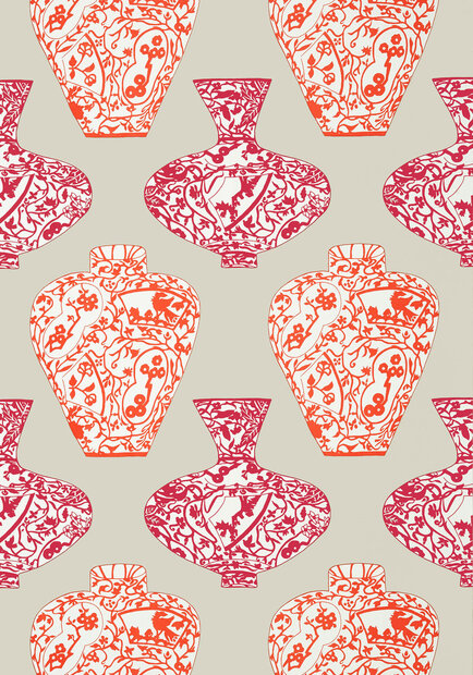 Imari Vase Behang Thibaut T13123