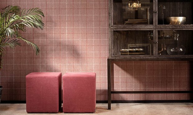 Arte Flamant behang Carreaux behangpapier Caractère