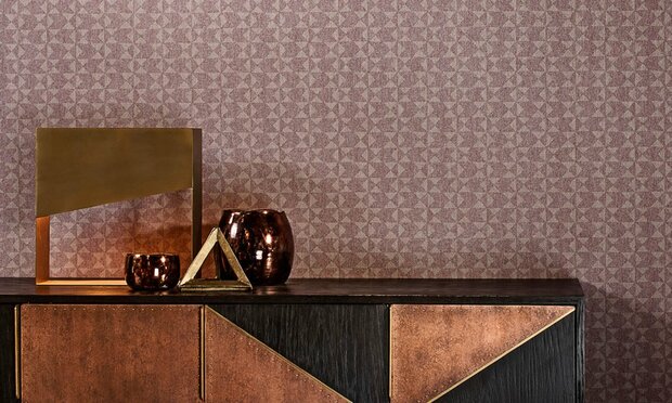 Arte Flamant behang Rythmique behangpapier Caractère