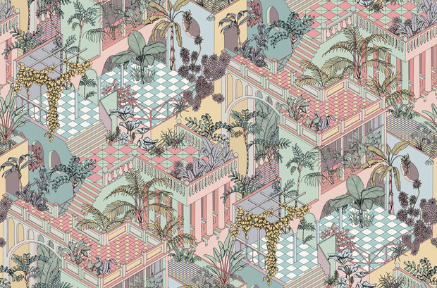 Cole &amp; Son Miami behang Icons behangpapier 112/6023