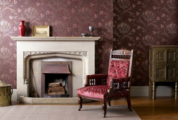 William Morris Artichoke behang Morris &amp; Co Archive