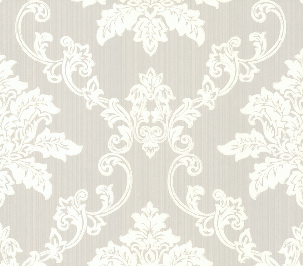 Hampton Behang 1838 Wallcoverings Rosemore Collection 1601-106-05 Grey