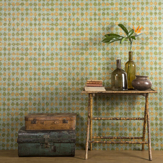 Batik Lizzo Behang Legend Behang collectie Batik 01