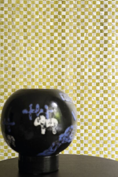 Nacre Vichy Behang ELITIS Costa Verde Collectie