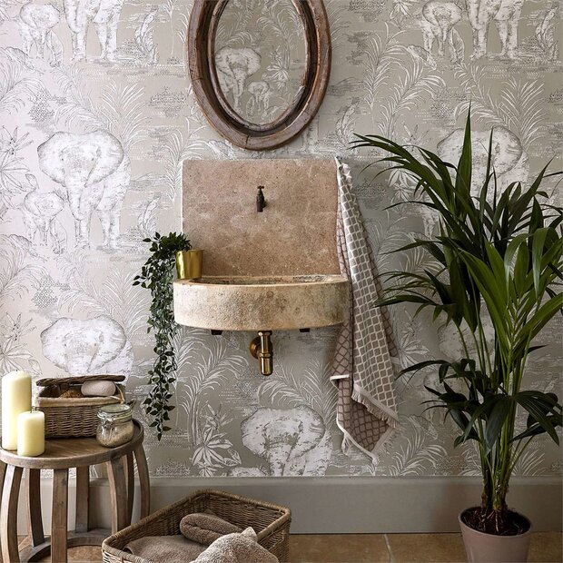 Kinabalu Harlequin Behang 