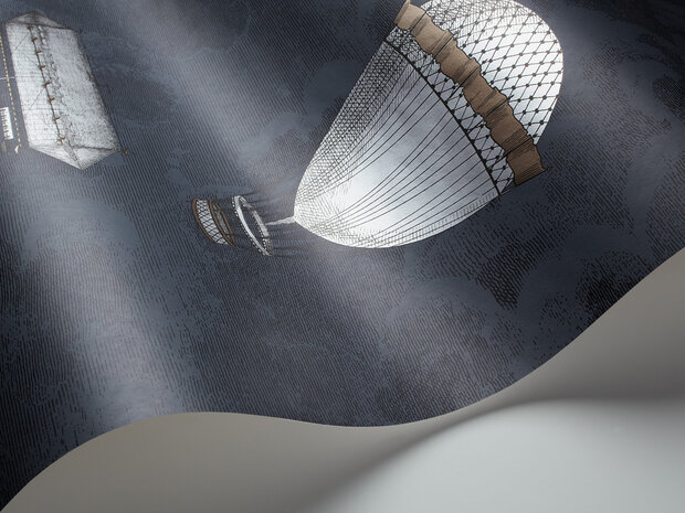 macchine volanti Behang cole son Fornasetti 2 luxury by nature 97/1002