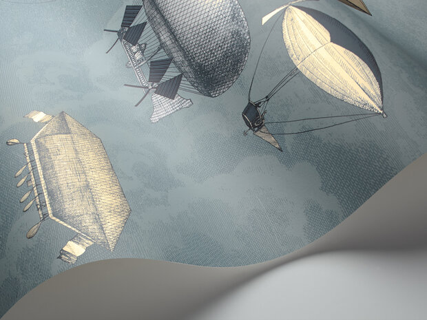 Fornasetti Macchine Volanti Behang Cole and Son 114-10021