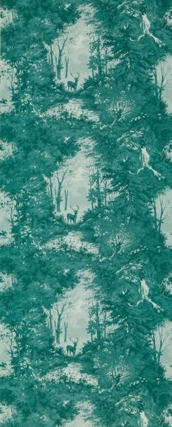 Mulberry Home Behang Torridon Teal FG076.R11