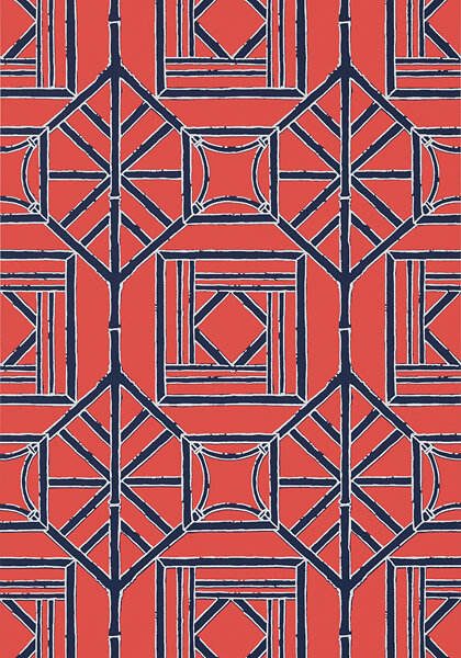 Shoji Panel Behang Thibaut Dynasty T75518