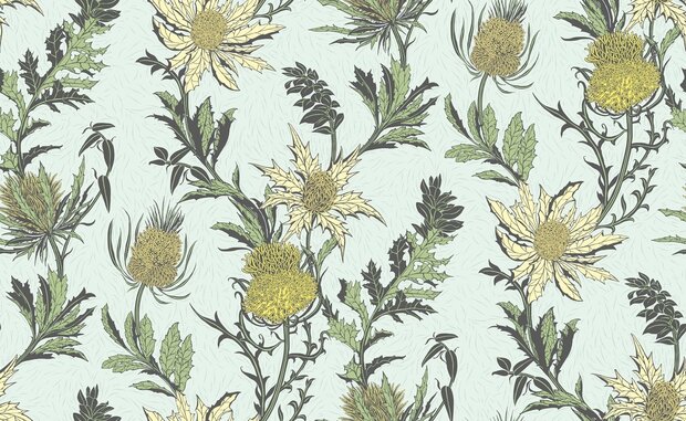 Cole and Son Thistle behang botanical botanica behang collectie 115-14042