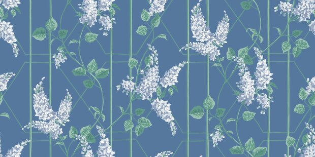 Cole and son behang Wisteria botanical botanica behang collectie 115-5015
