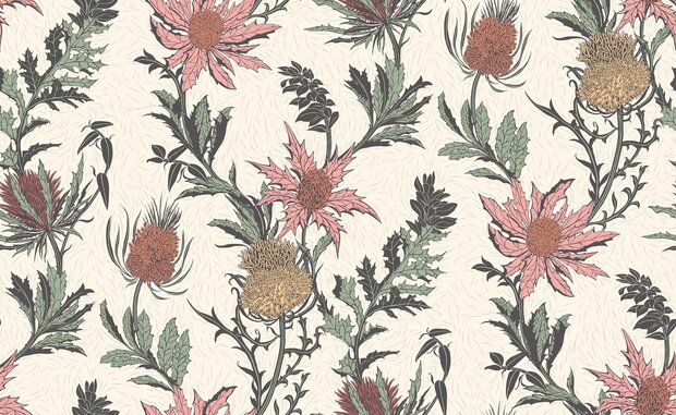 Cole and Son Thistle behang botanical botanica behang collectie 115-14043