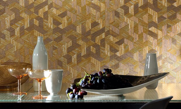 ELITIS Formentera ELITIS Juego de Paja behang VP-717-02 Formentera behangpapier