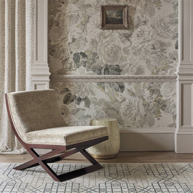 Rose Absolute Behang Zoffany Darnley Behang Papier 312853