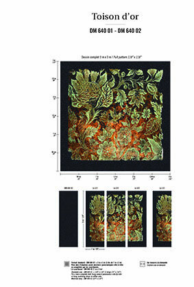 ELITIS Toison d&#039;or Behang Paneel