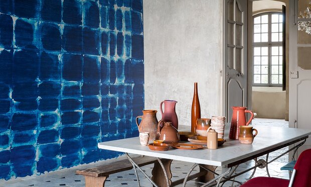 ELITIS Indigo Behang Paneel - Panoramique&nbsp;Collectie