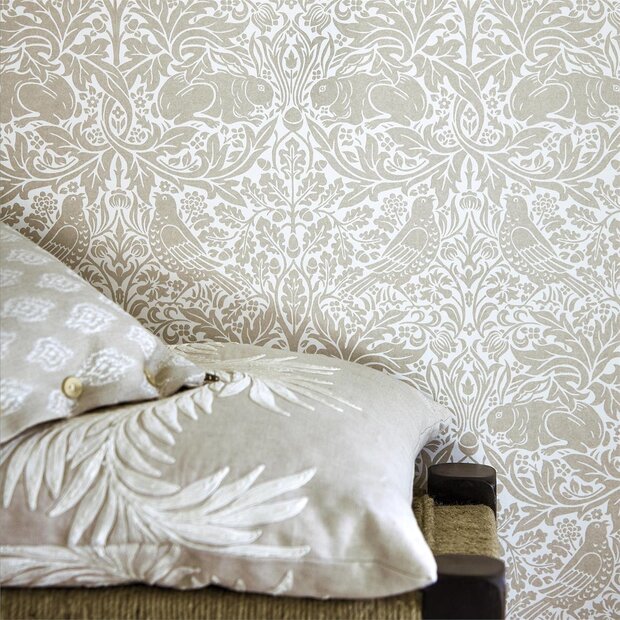 Morris Co Pure Brer Rabbit Behang - Pure Morris North Collectie&nbsp;