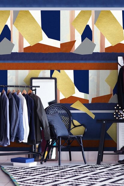 Mind the Gap Golden Rush Behang WP20326