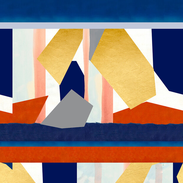 Mind the Gap Golden Rush Behang WP20326