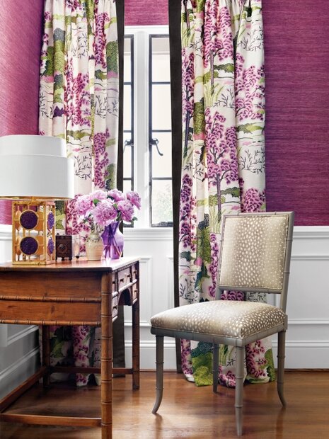 Thibaut Maranta Arrowroot Behang - Greenwood Behang&nbsp;Collectie