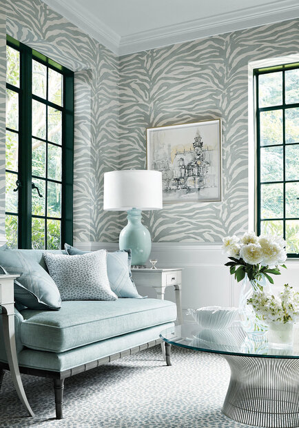 Thibaut Serengeti Behang - Greenwood Behang&nbsp;Collectie